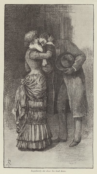 Amore cieco, di Wilkie Collins da Amedee Forestier
